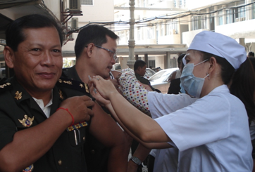 ពិធីរំលឹកខួបអនុស្សាវរីយ៍លើកទី៥ទិវាចងសម្ព័ន្ធមេត្រីរវាង​មន្ទីពេទ្យវៀតណាមនិងកម្ពុជា